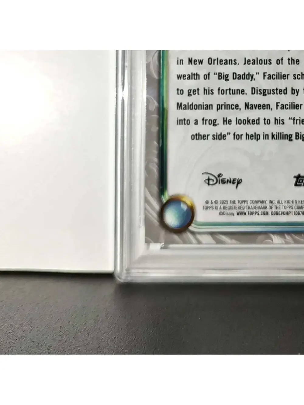 Dr. Facilier 2025 Topps Disney #73 Winter The Princess and the Frog PSA 10